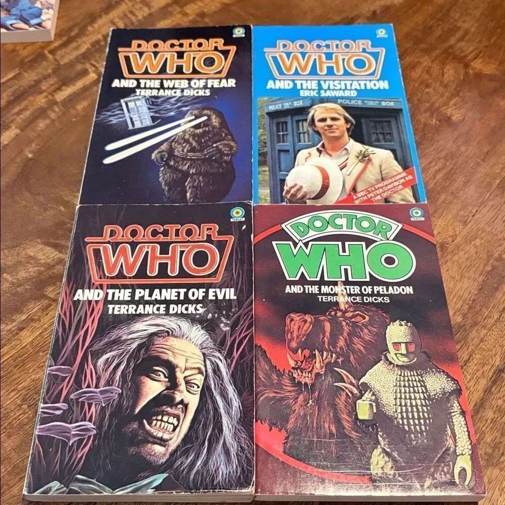 Doctor Who 4 books